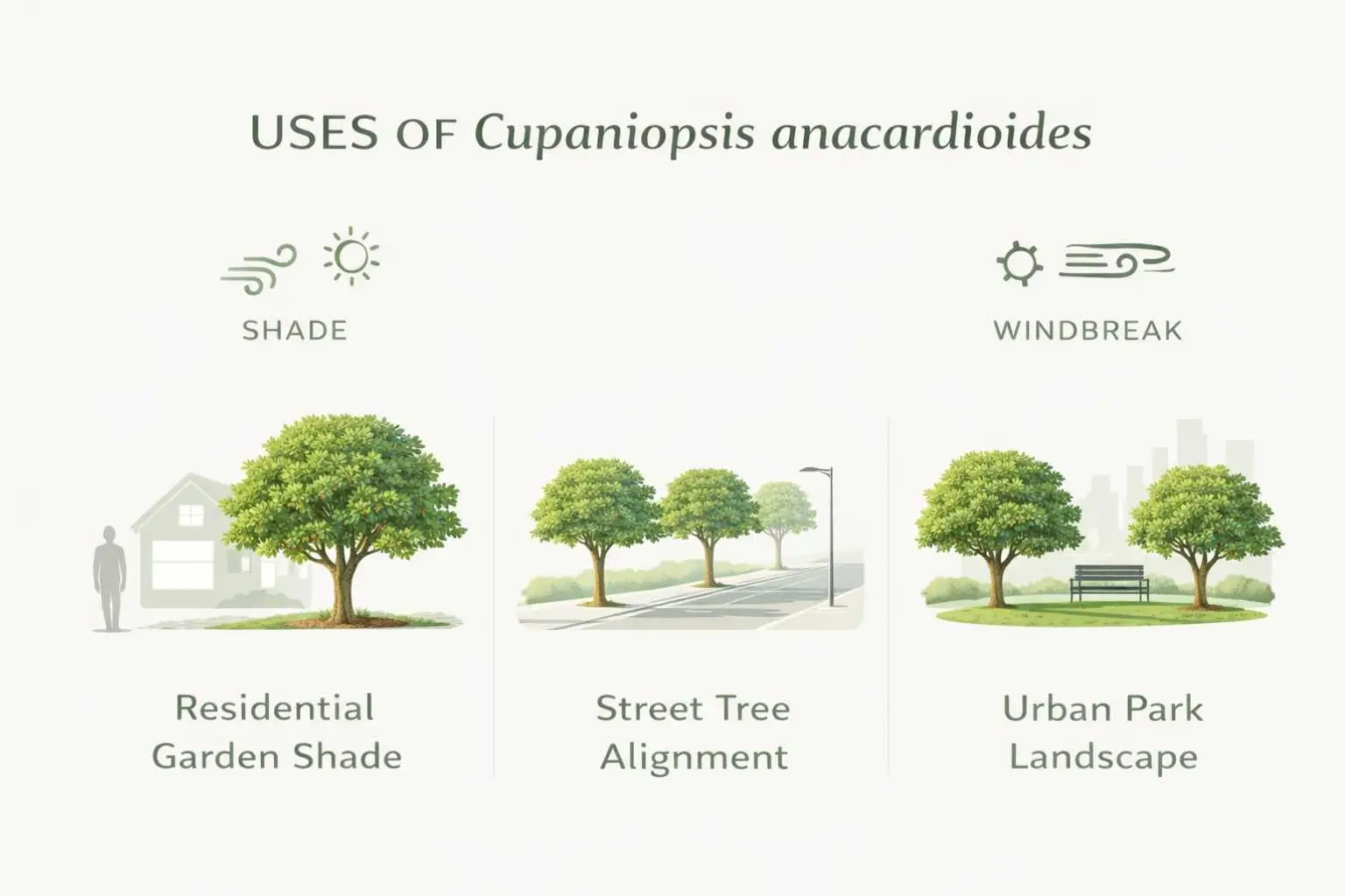 cupaniopsis anacardioides