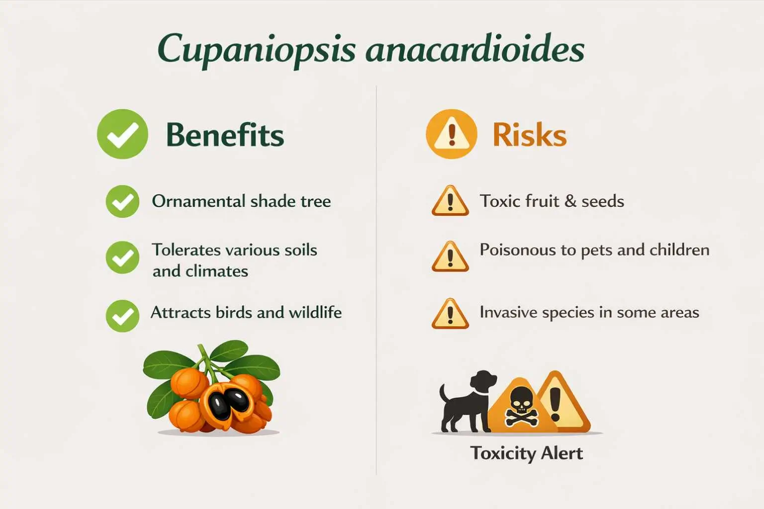 cupaniopsis anacardioides