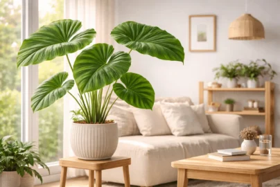 elephant ear plant indoor benefits