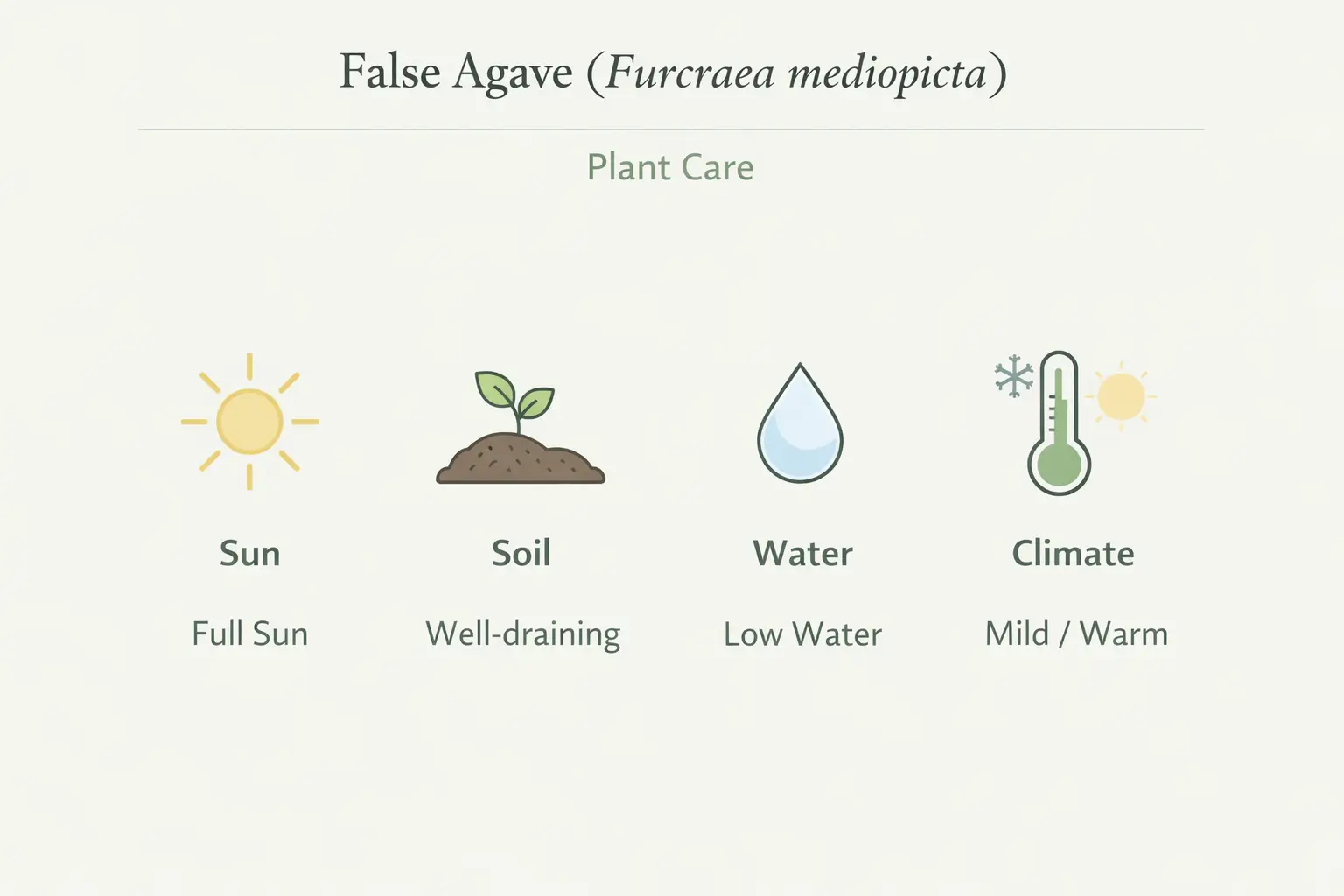 false agave plant