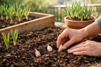 how to plant garlic