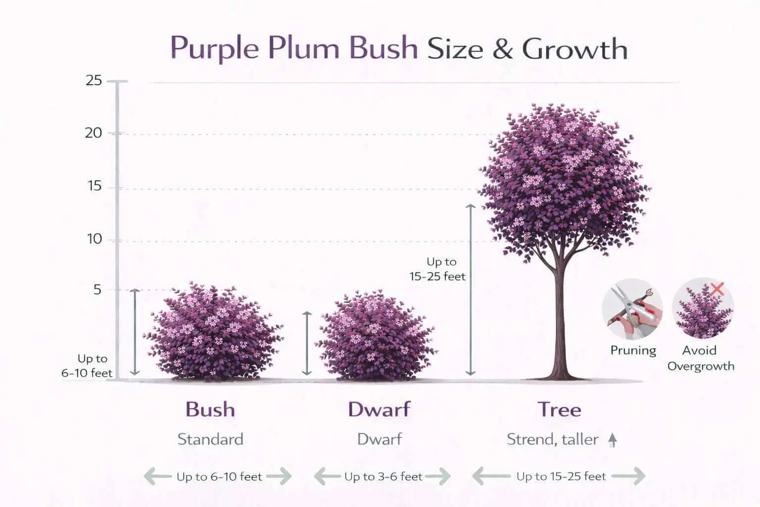 purple plum bush