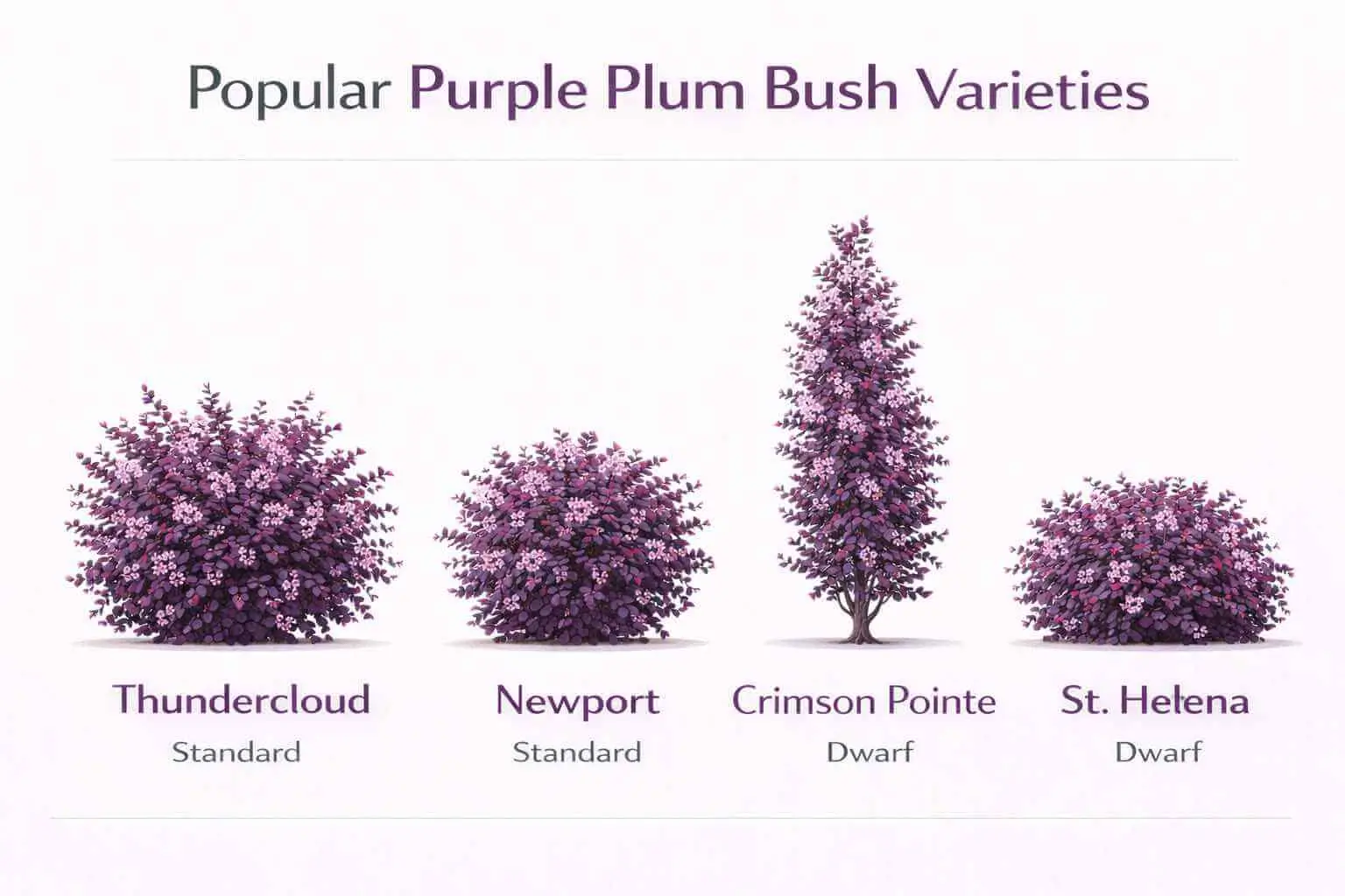 purple plum bush