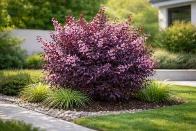purple plum bush