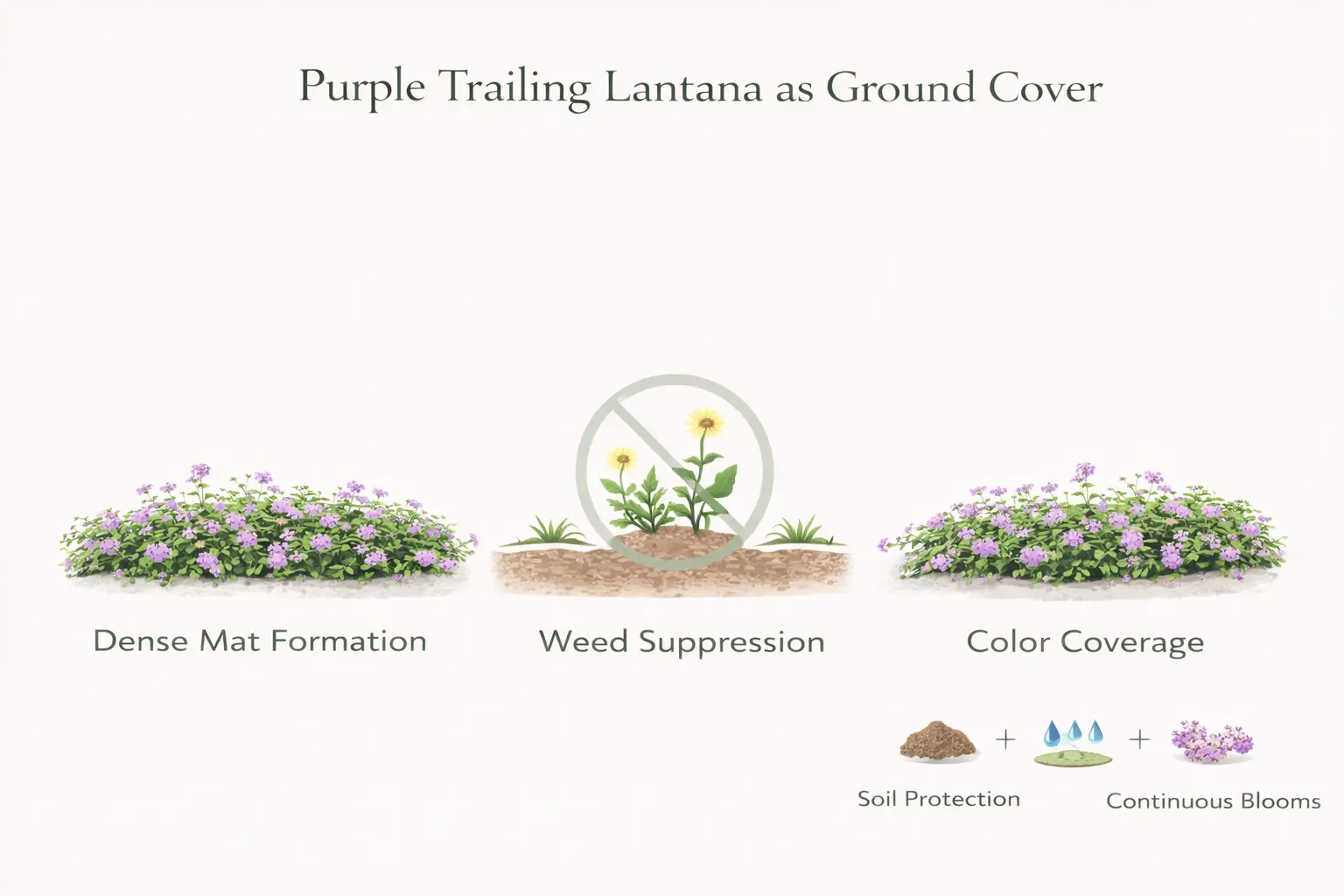 purple trailing lantana