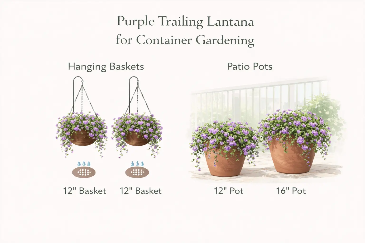 purple trailing lantana