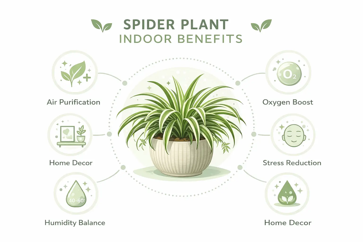 spider plant indoor benefits