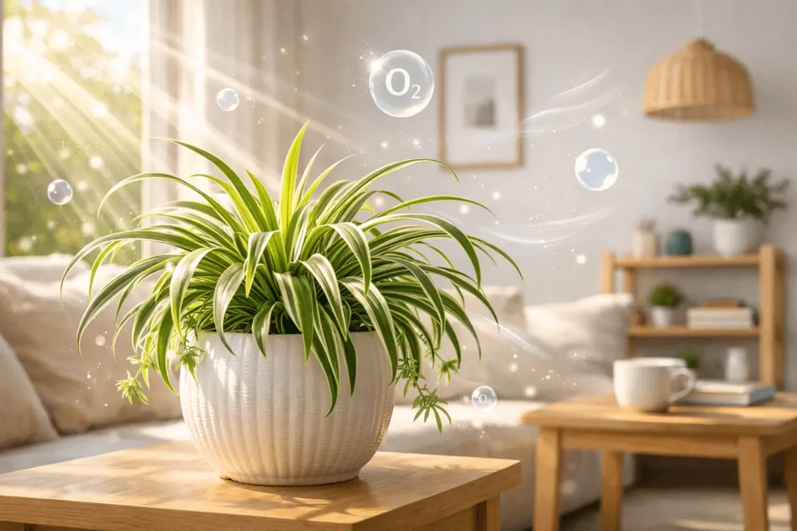 spider plant indoor benefits