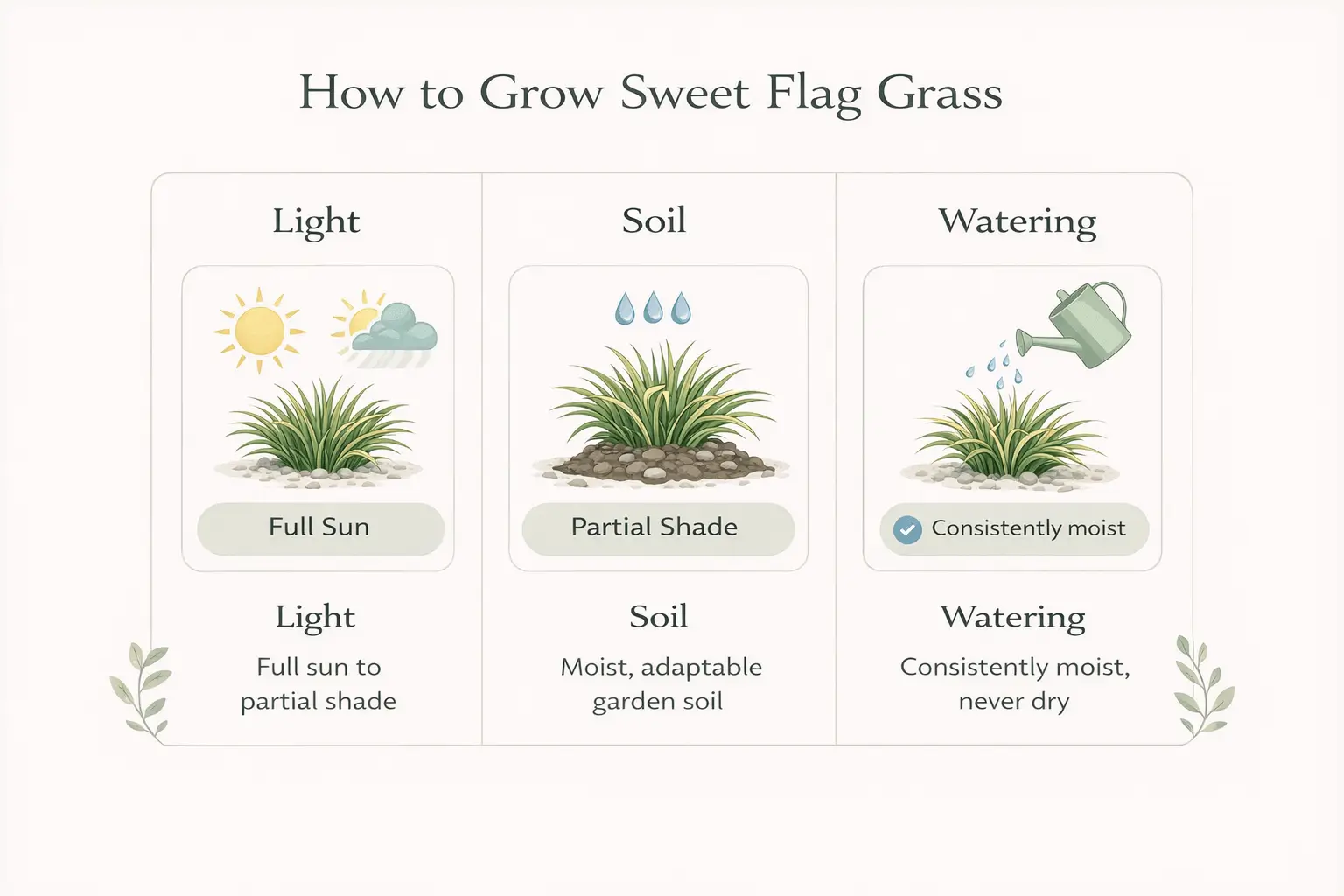 sweet flag grass