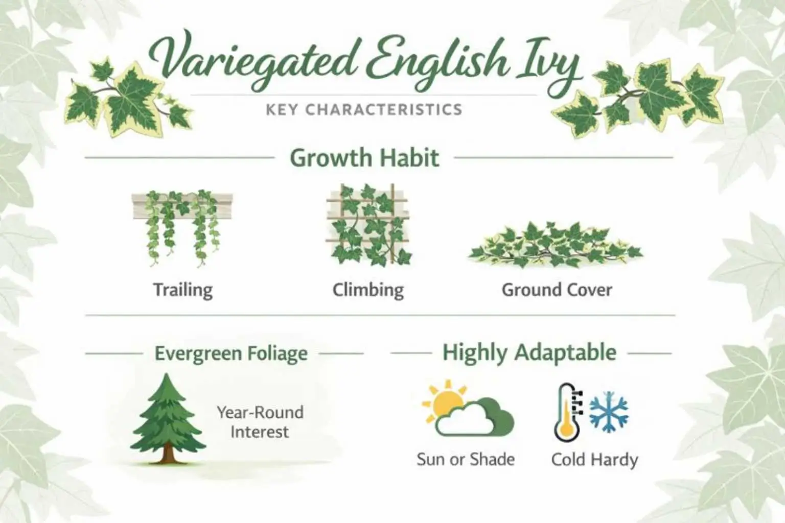 variegated english ivy