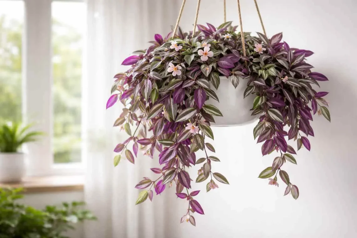 wandering jew flower