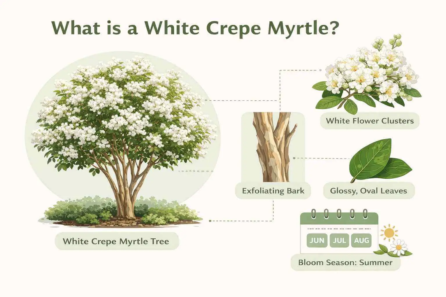 white crepe myrtle