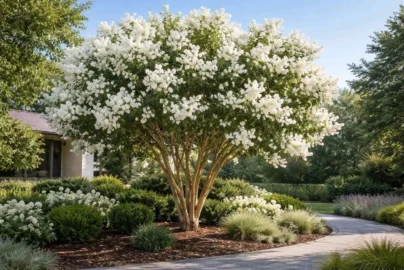 white crepe myrtle