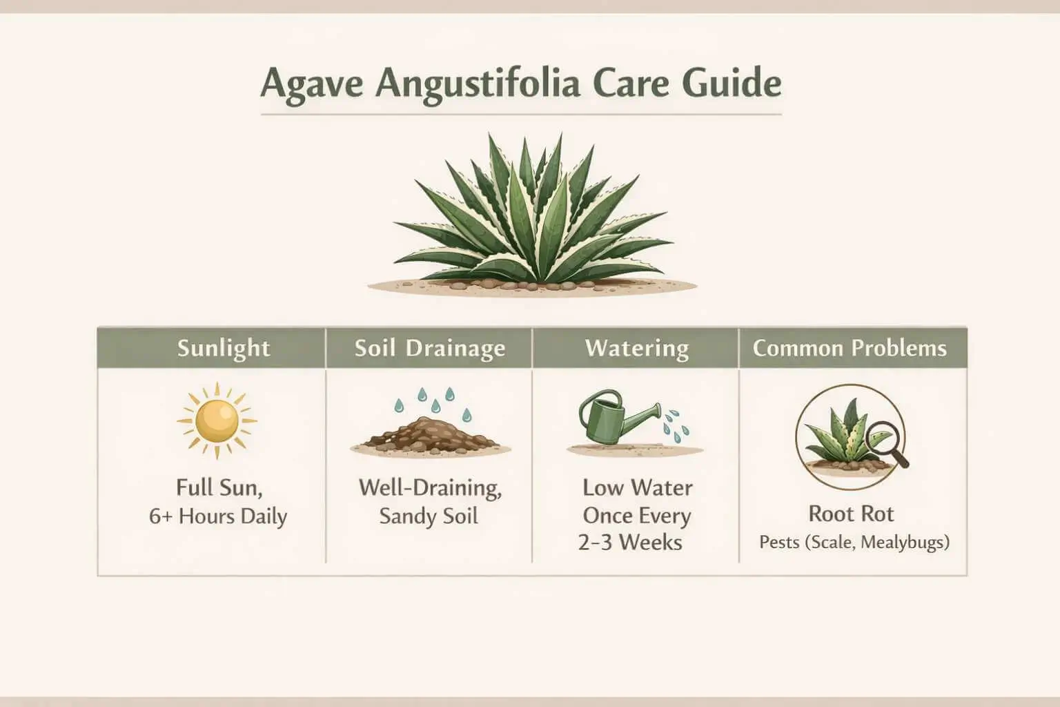 agave angustifolia