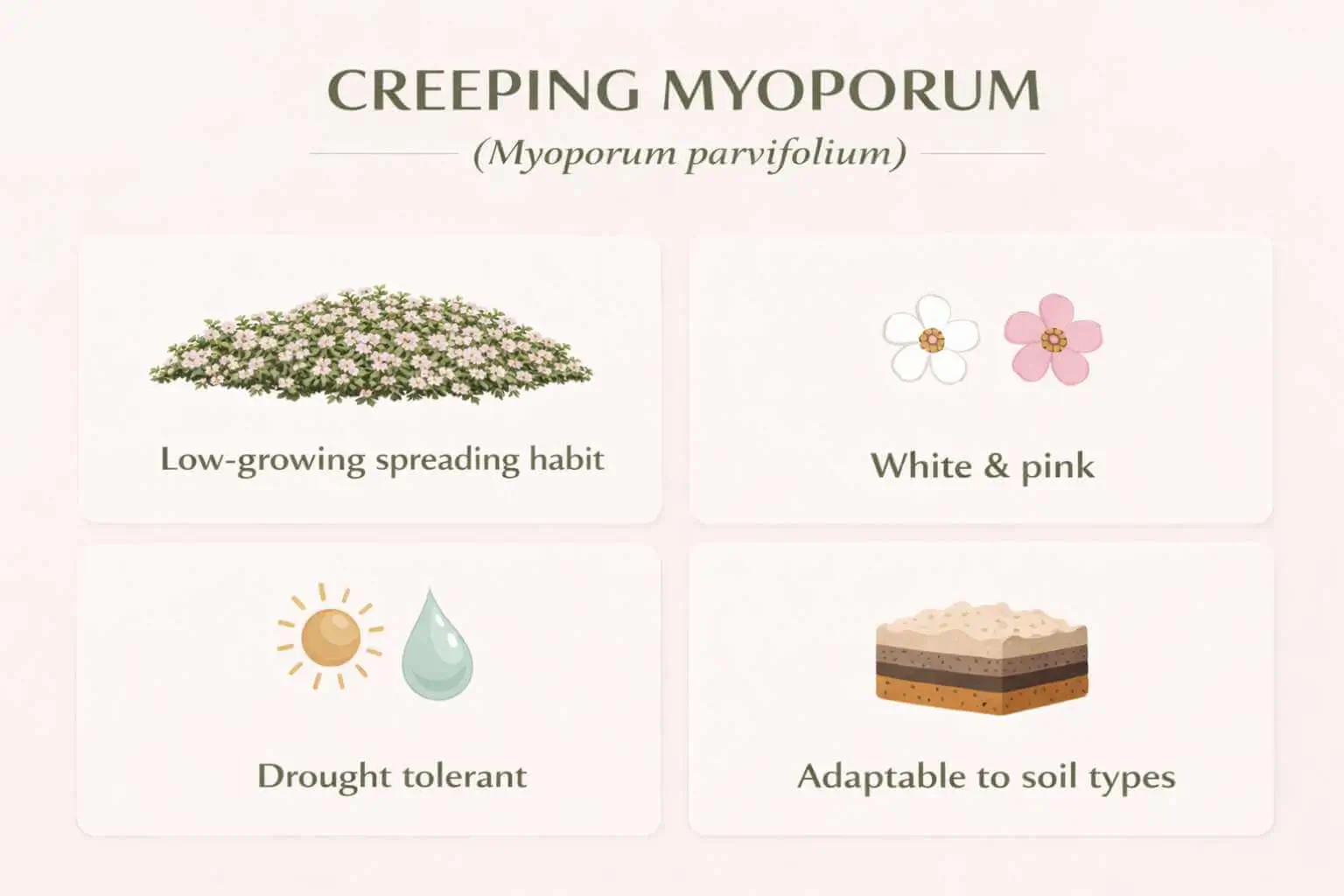 creeping myoporum