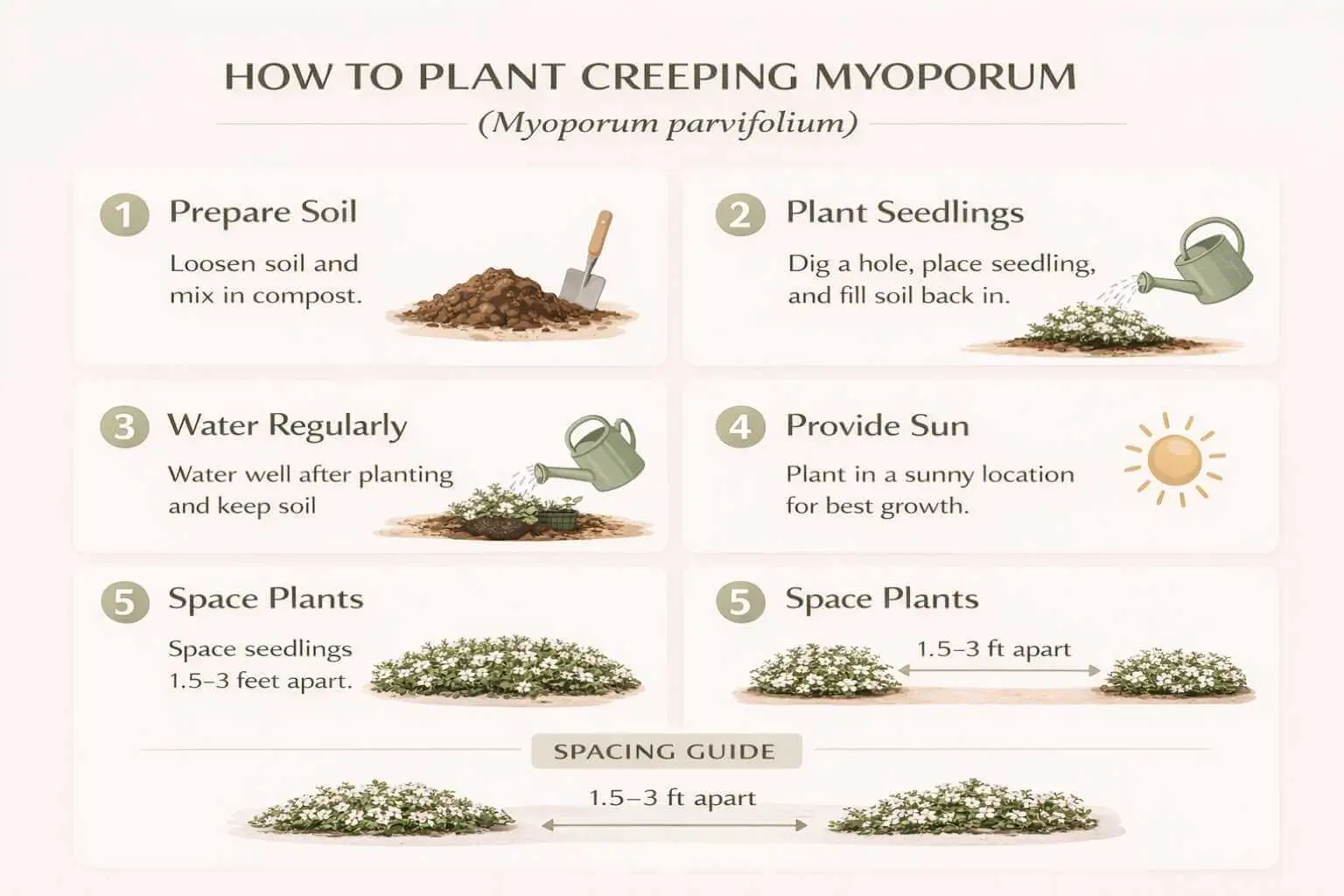 creeping myoporum