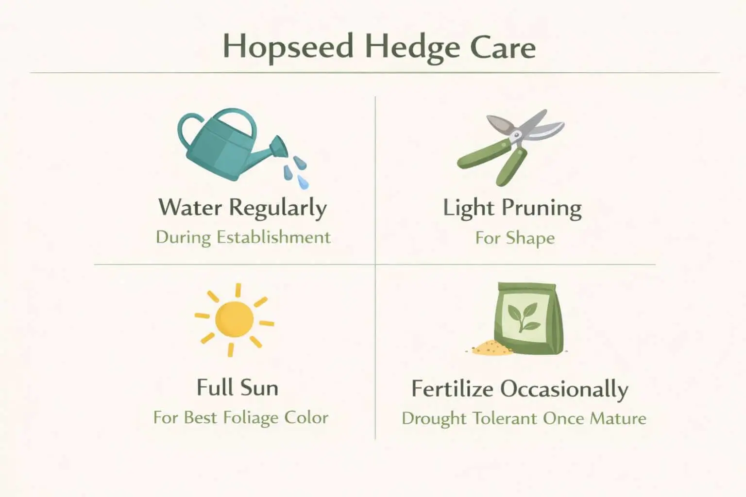 dodonaea viscosa hedge