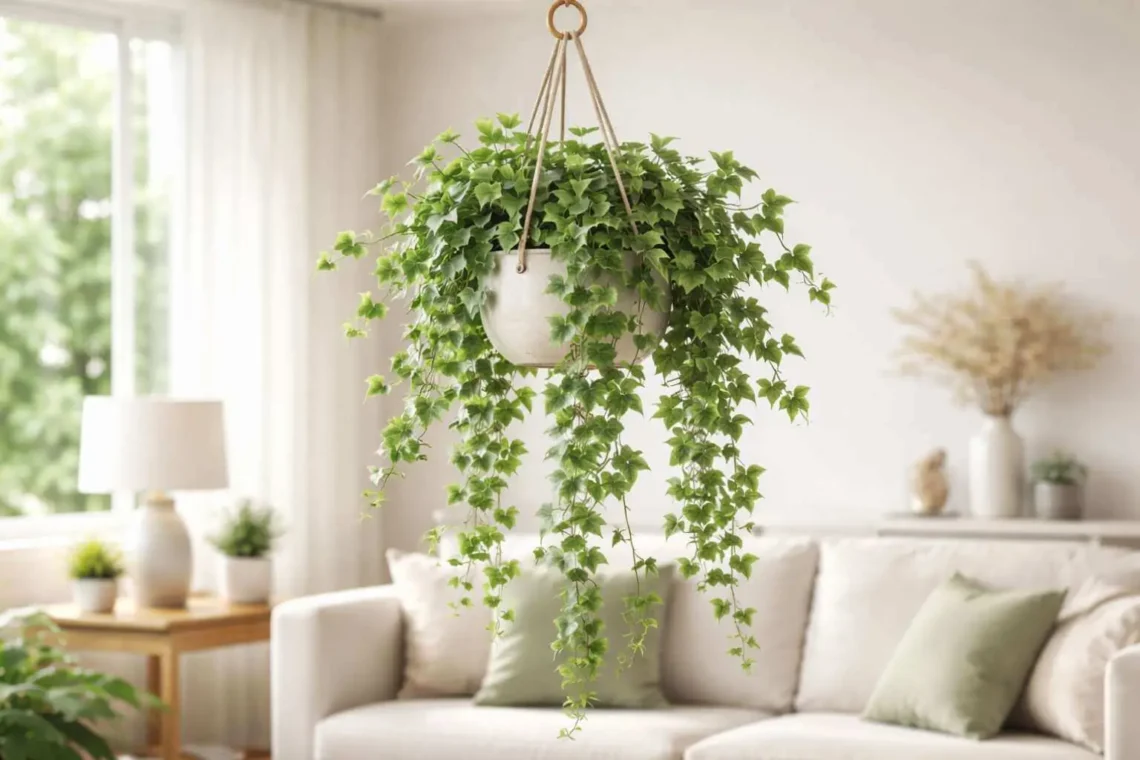 english ivy hanging plant
