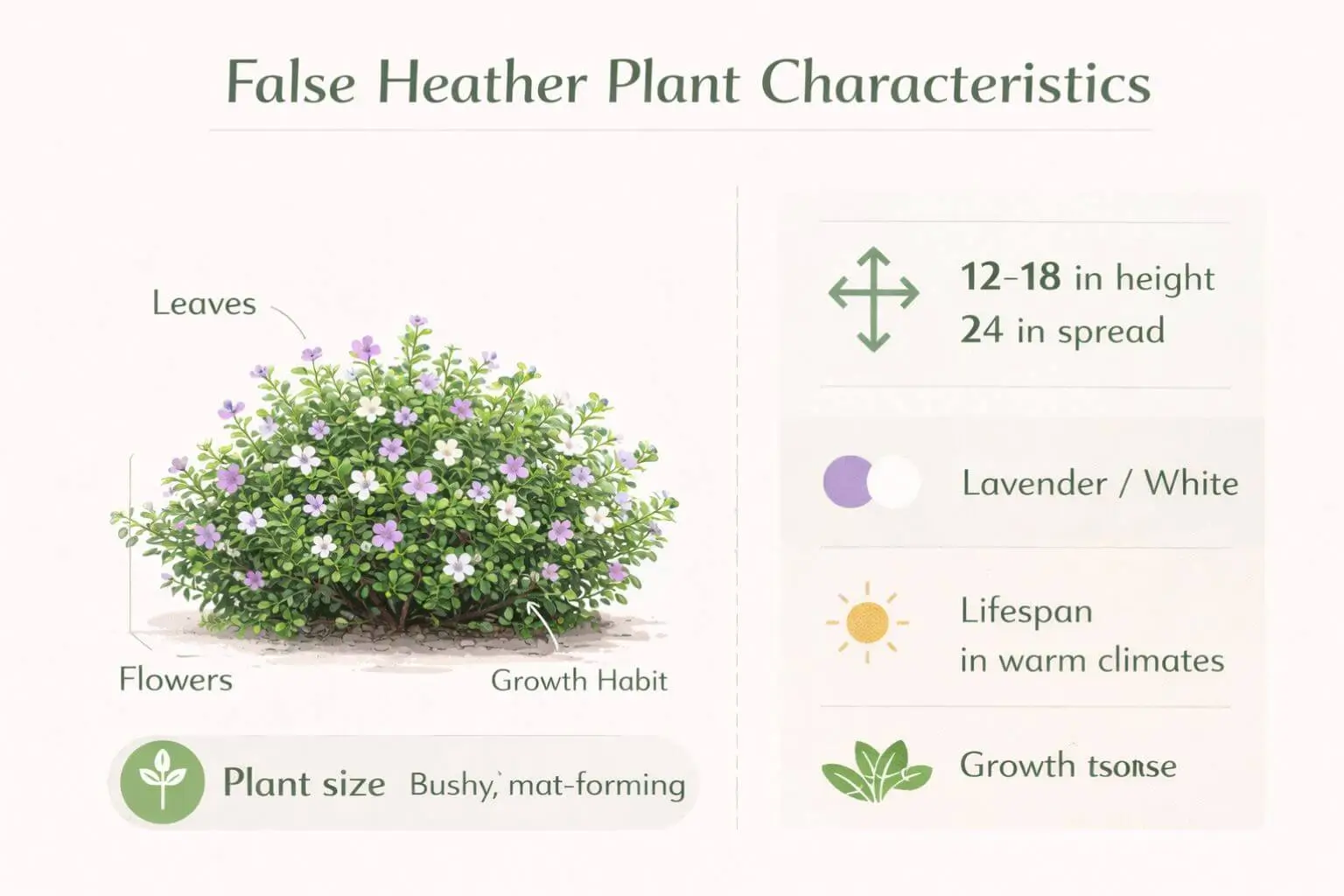 false heather plant