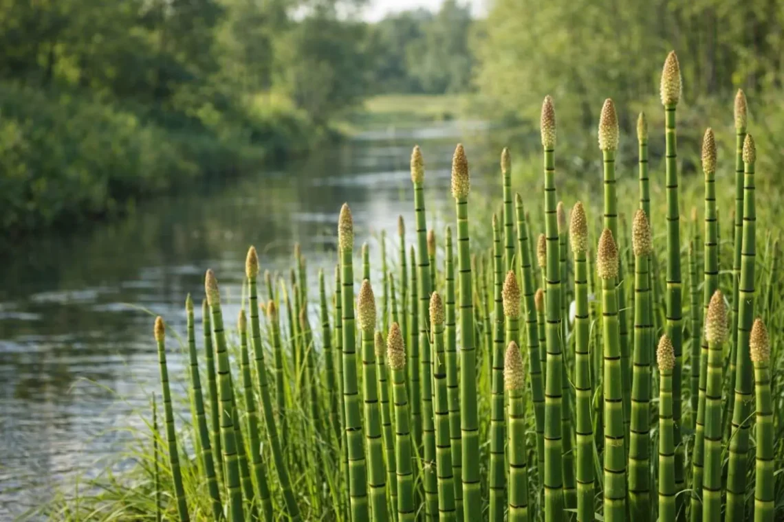 horsetail plants