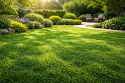 korean grass lawn