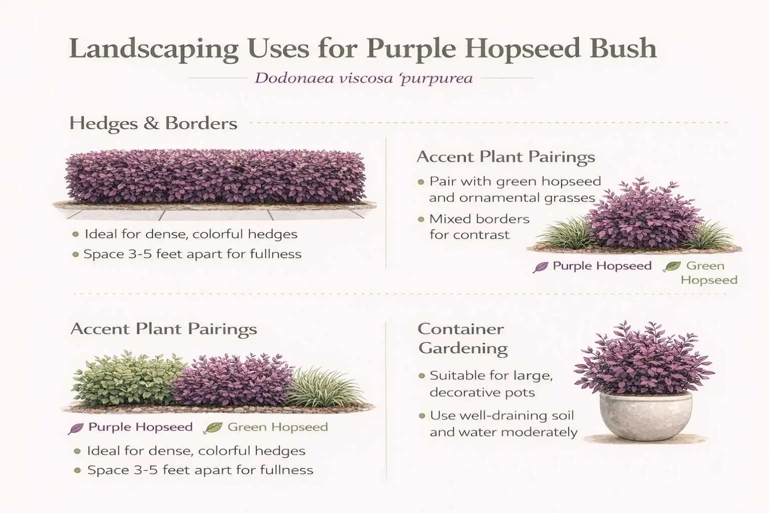 purple hopseed bush