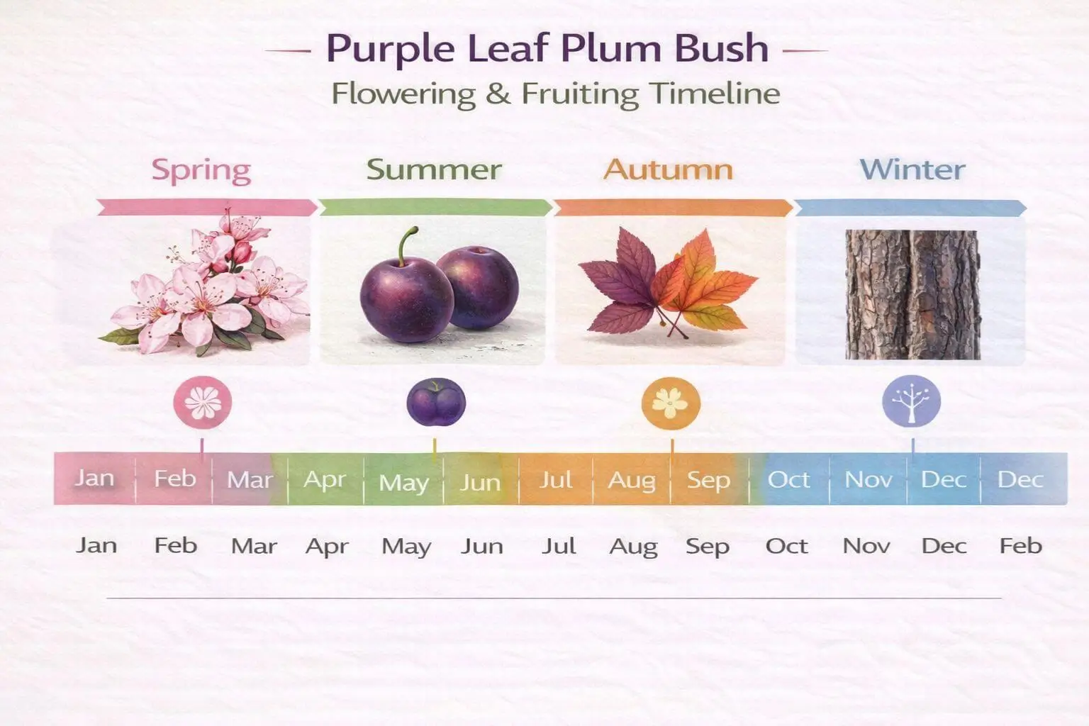 purple leaf plum bush