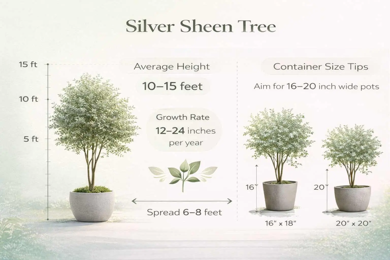 silver sheen tree