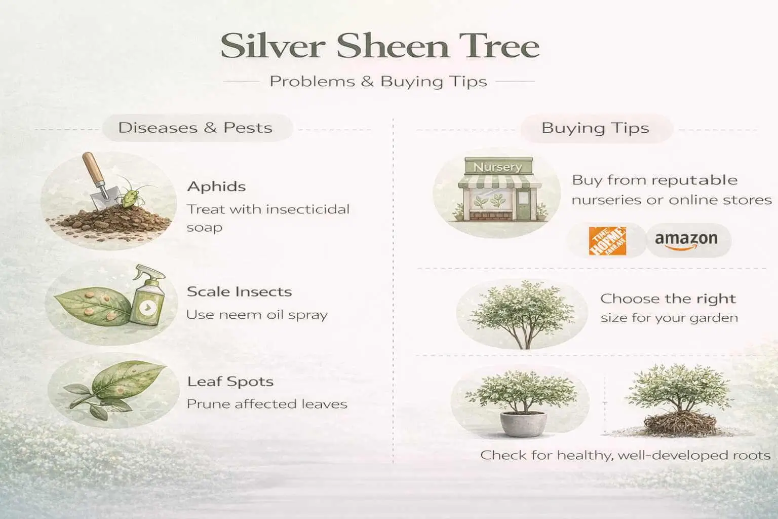 silver sheen tree