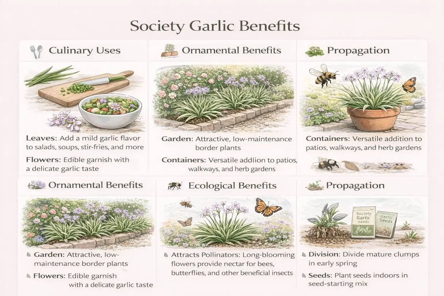society garlic variegated