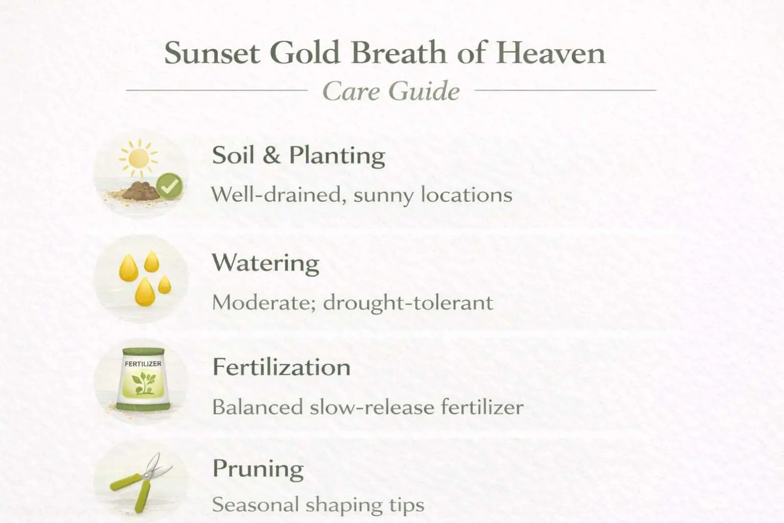 sunset gold breath of heaven