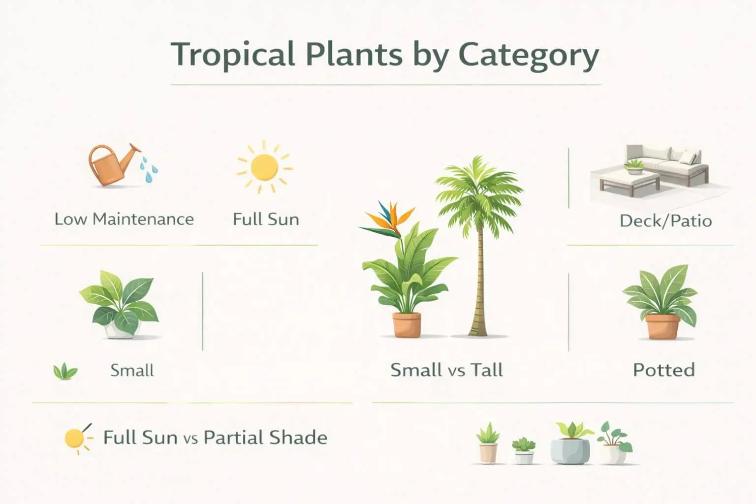 tropical plants for backyard