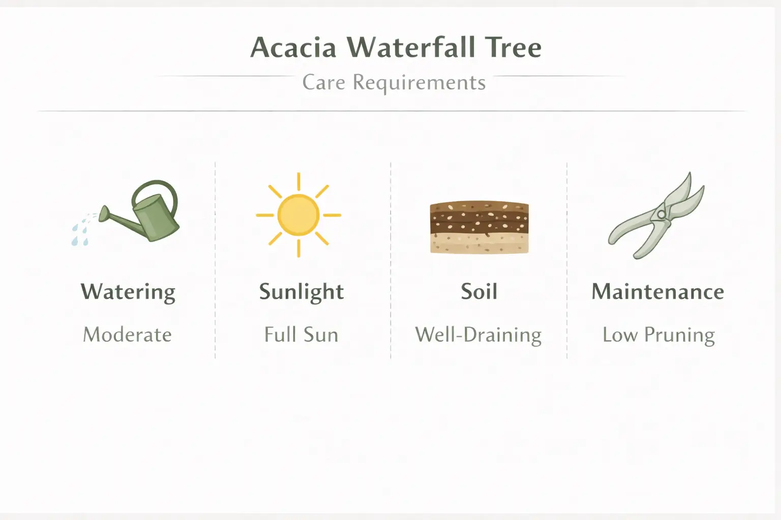 acacia waterfall tree