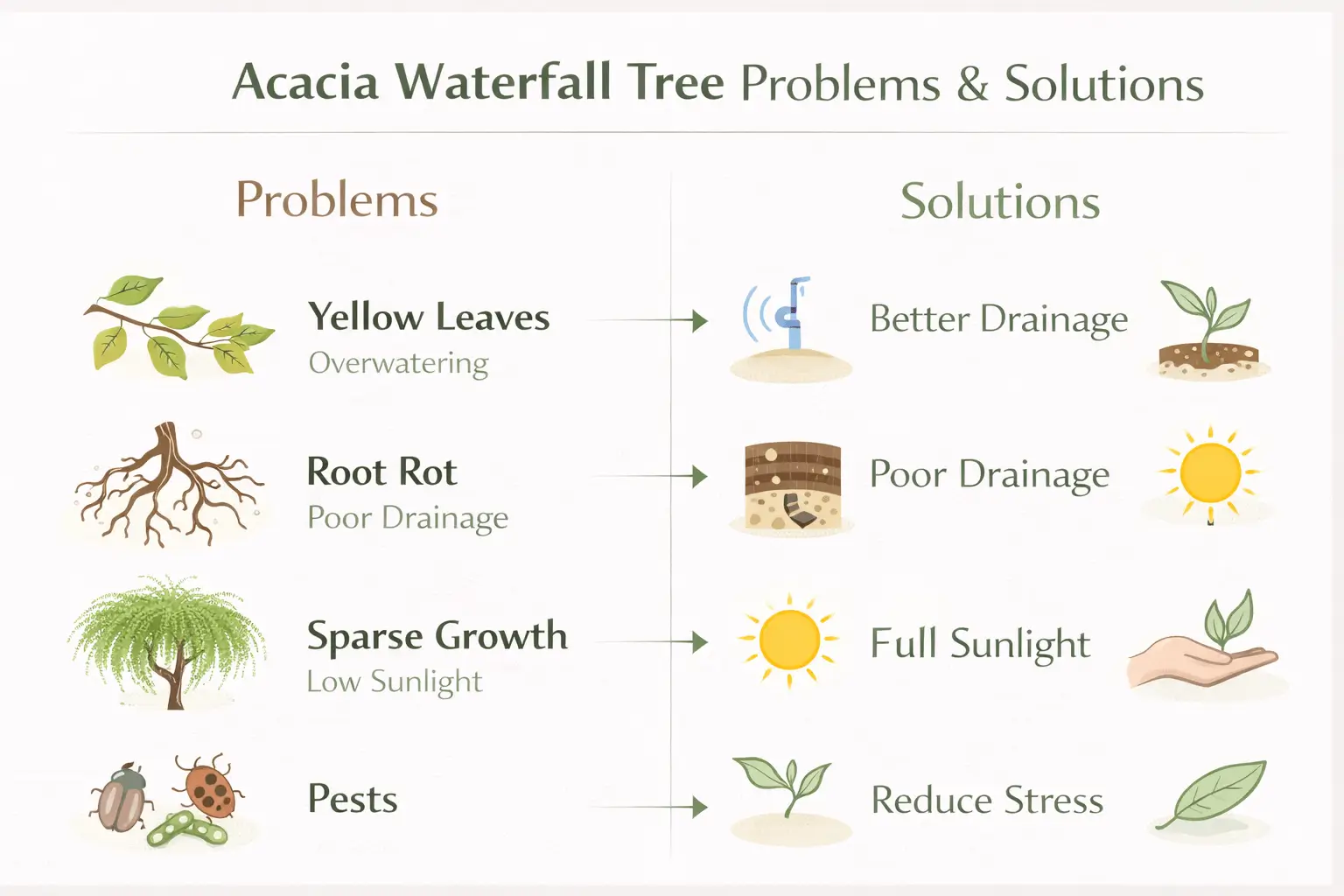 acacia waterfall tree