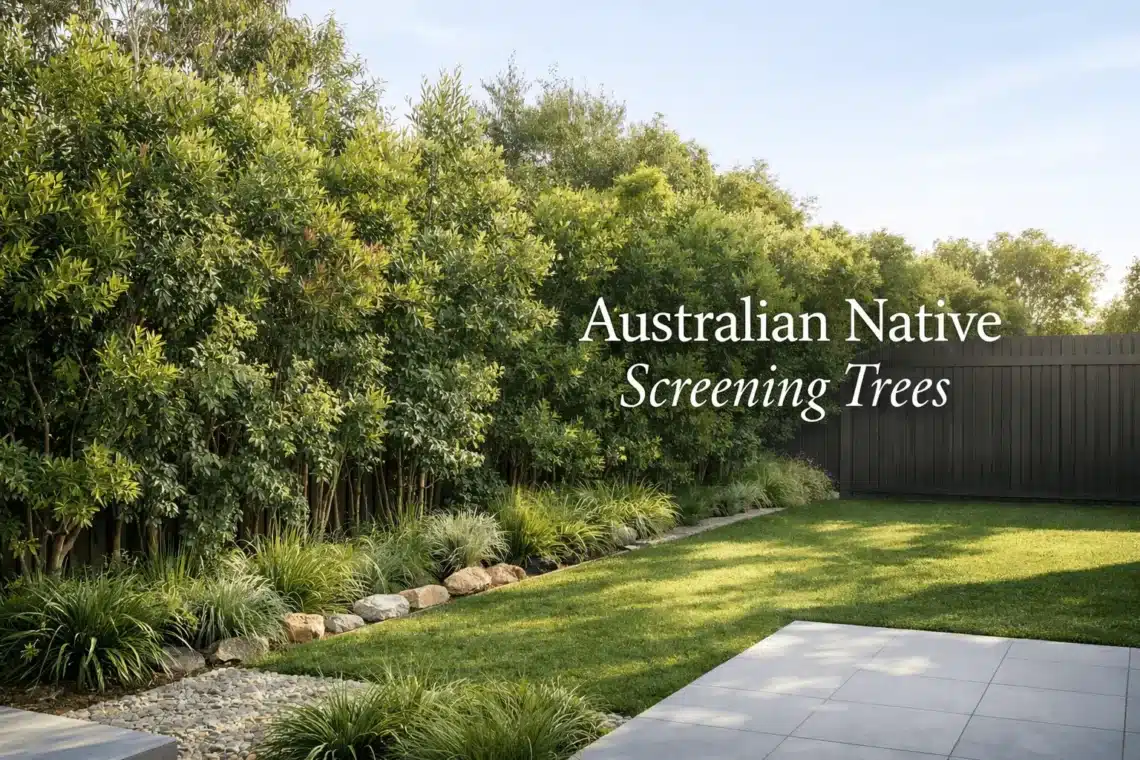 australian native screening trees