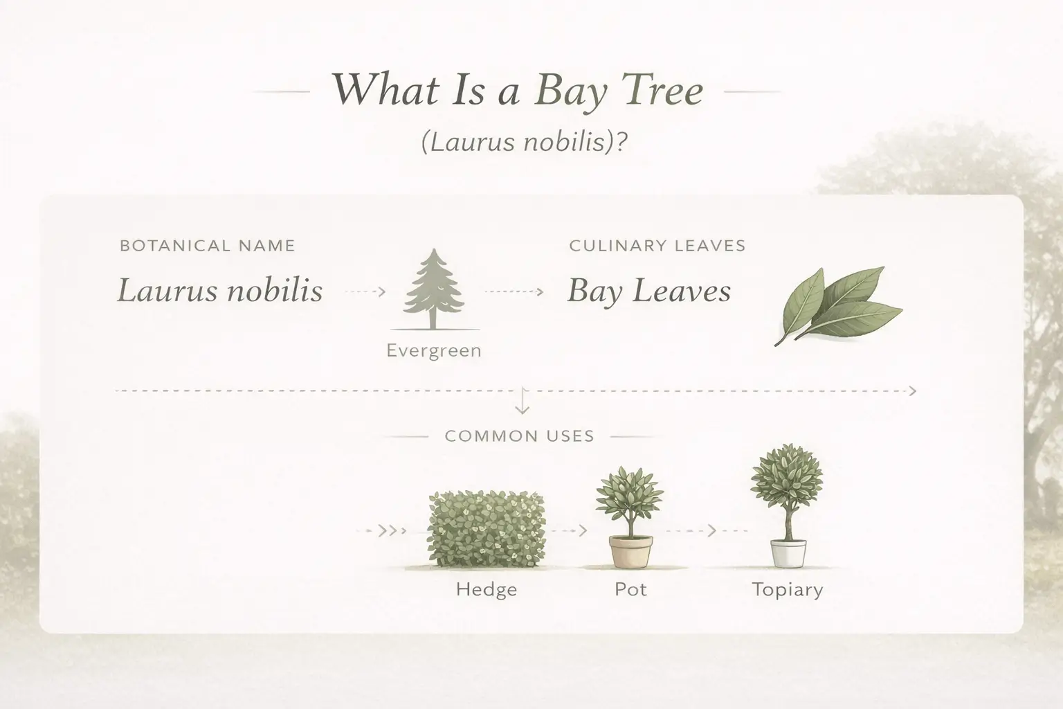 bay tree growth rate