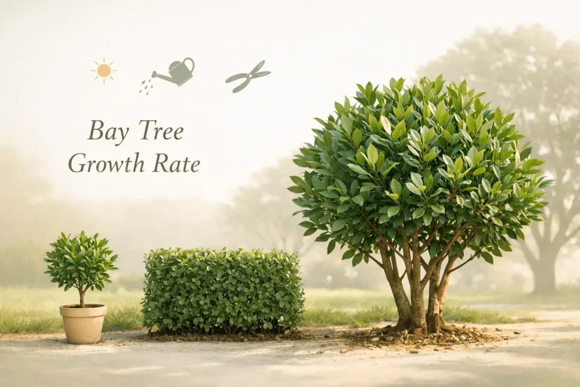 bay tree growth rate