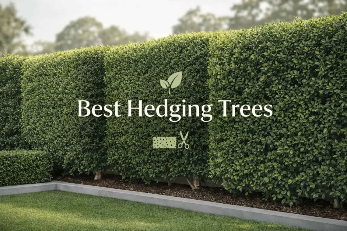 best hedging trees