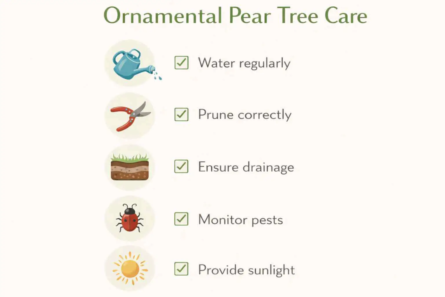 do ornamental pear trees lose their leaves
