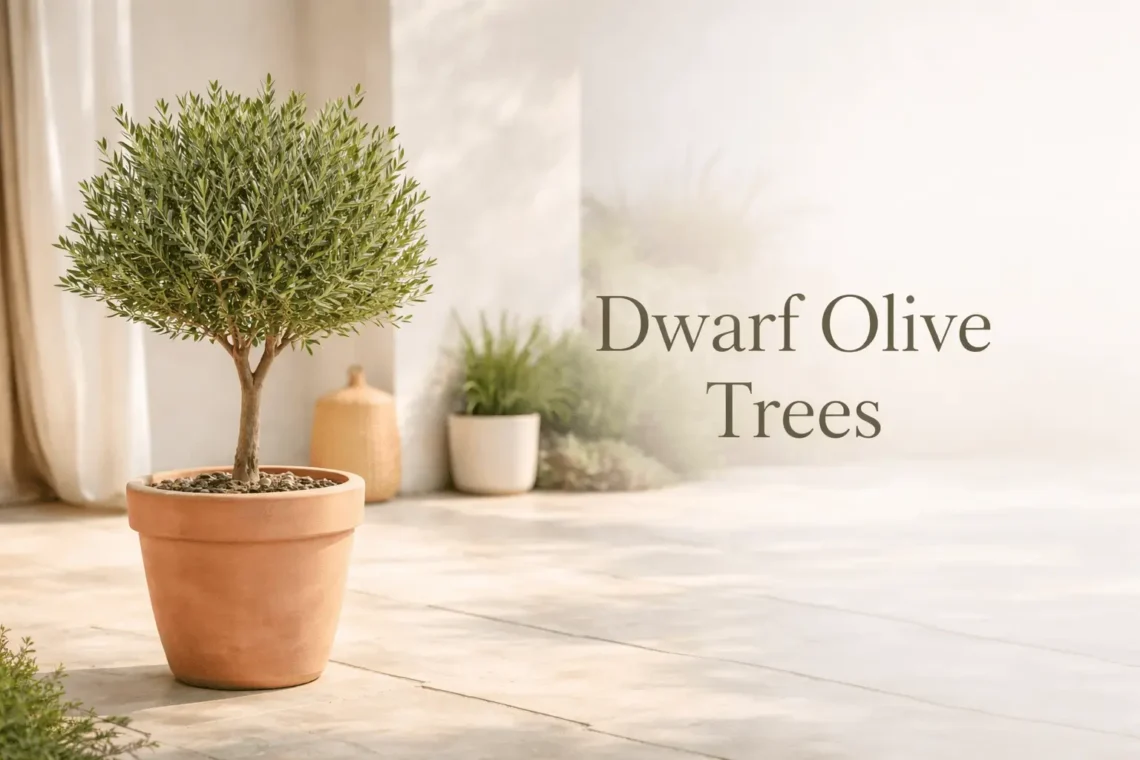 dwarf olive trees