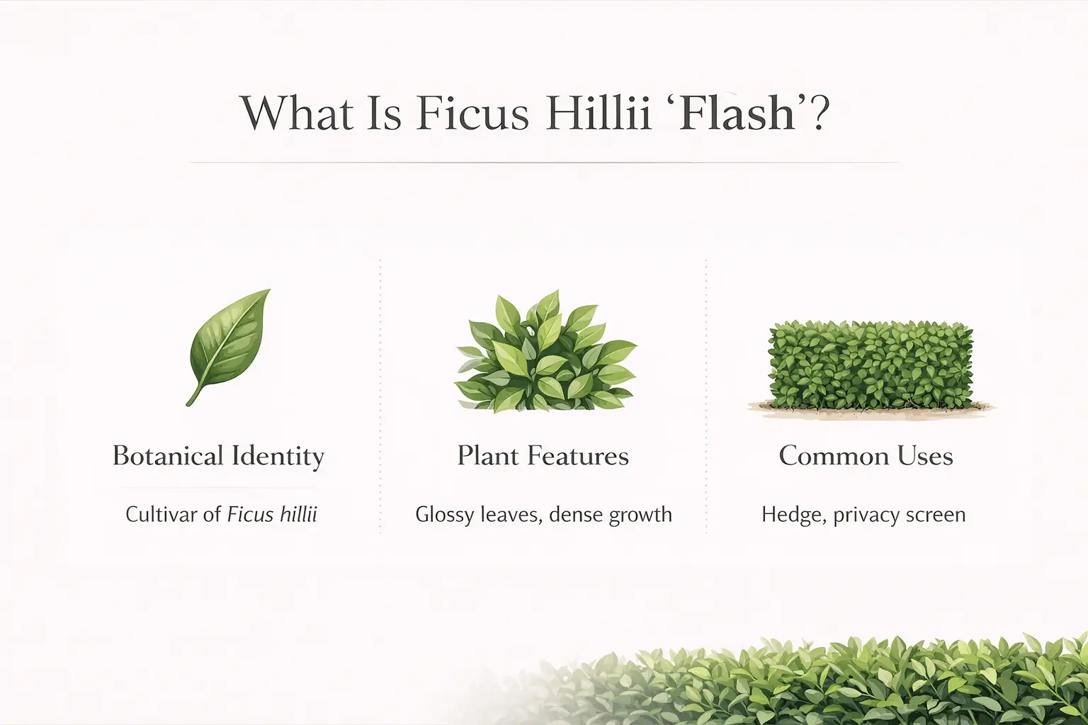 ficus flash growth rate