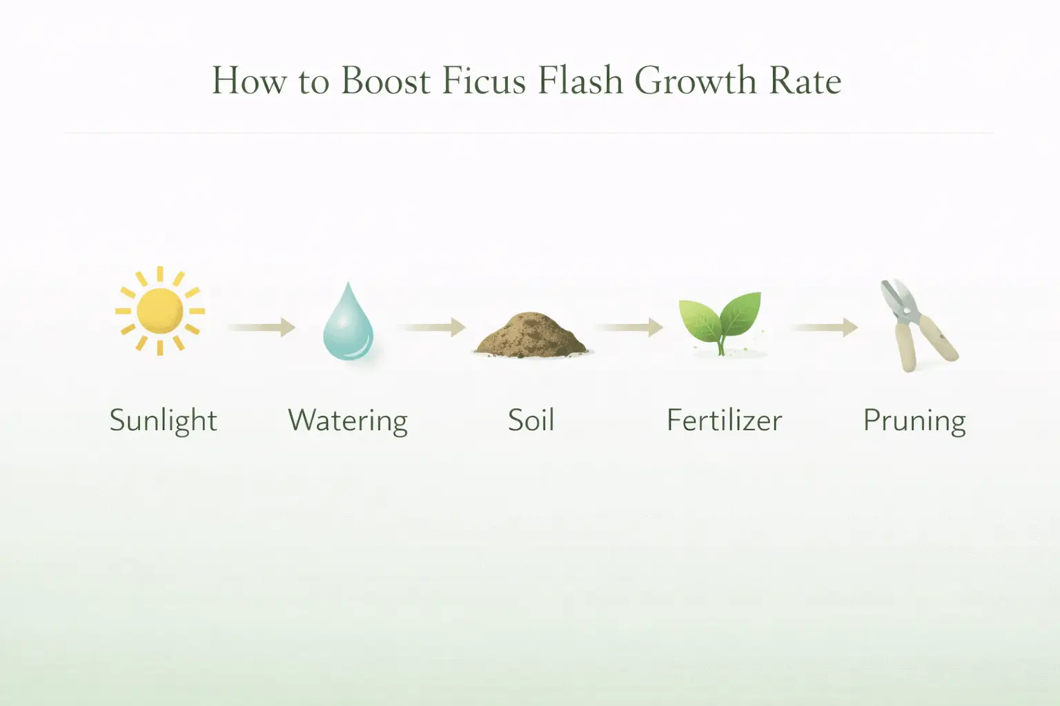 ficus flash growth rate