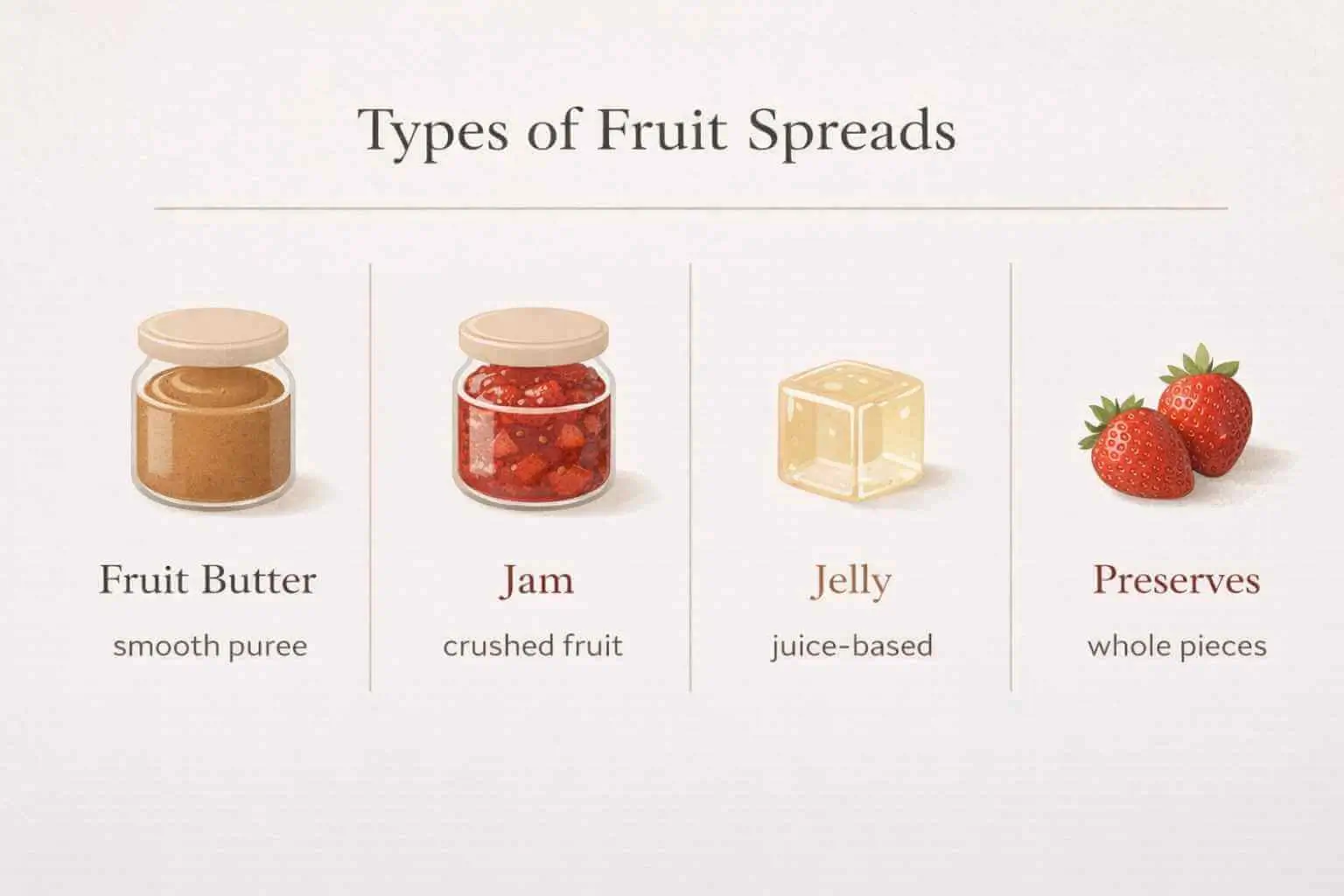 fruit butter vs jam