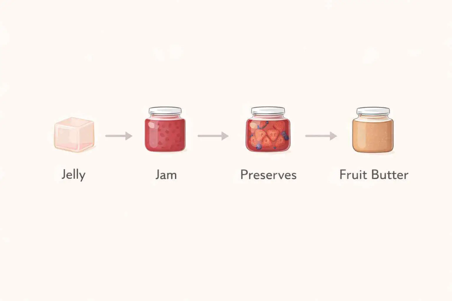 fruit butter vs jam