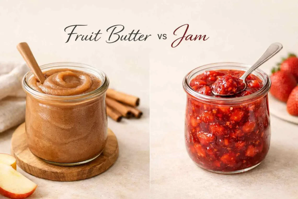 fruit butter vs jam