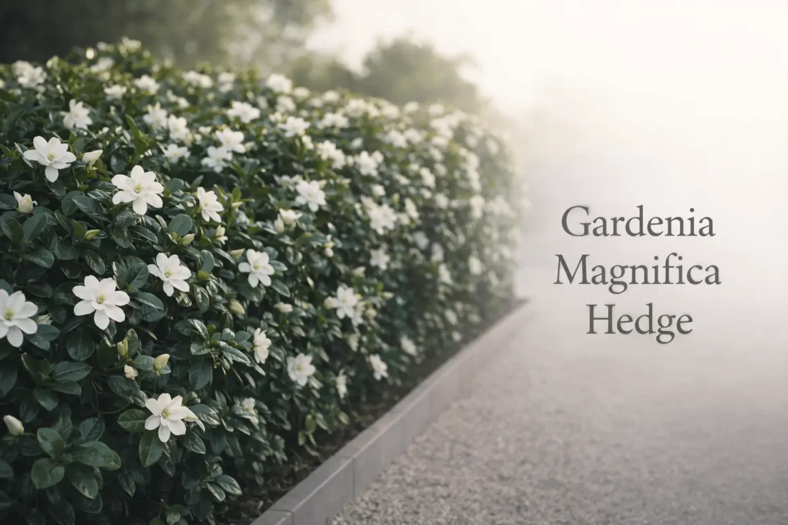 gardenia magnifica hedge