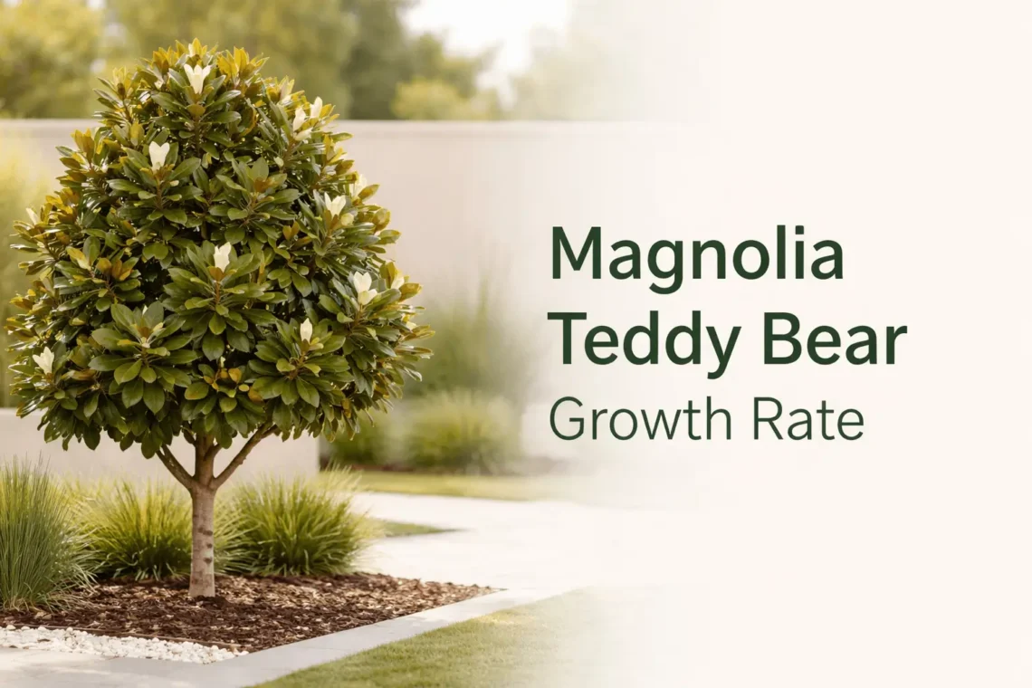 magnolia teddy bear growth rate