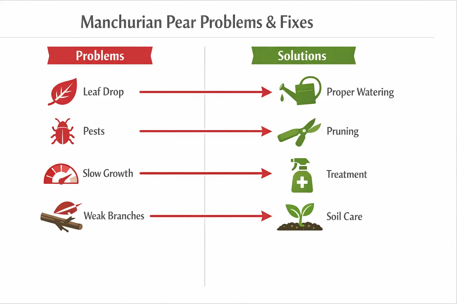 manchurian pear varieties