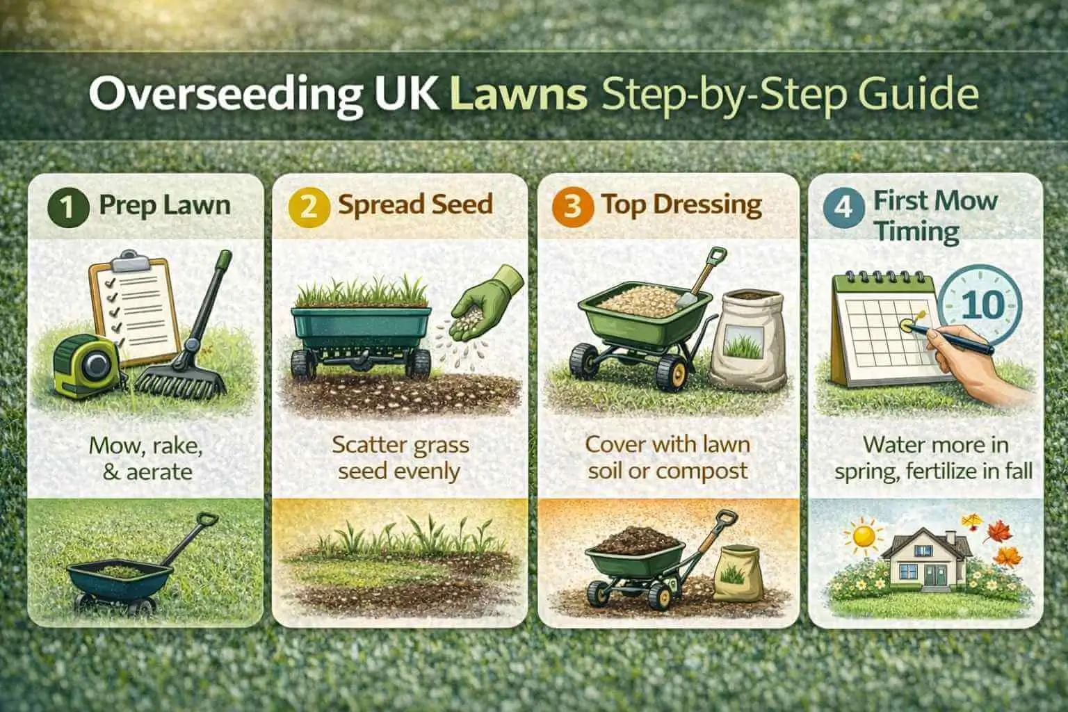 When to Cut Grass After Overseeding UK – step-by-step SEO guide for optimal lawn care and mowing timing.