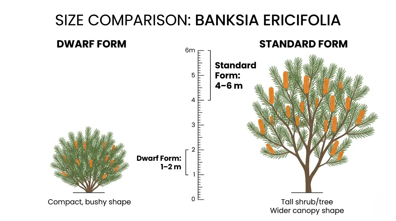 banksia ericifolia dwarf